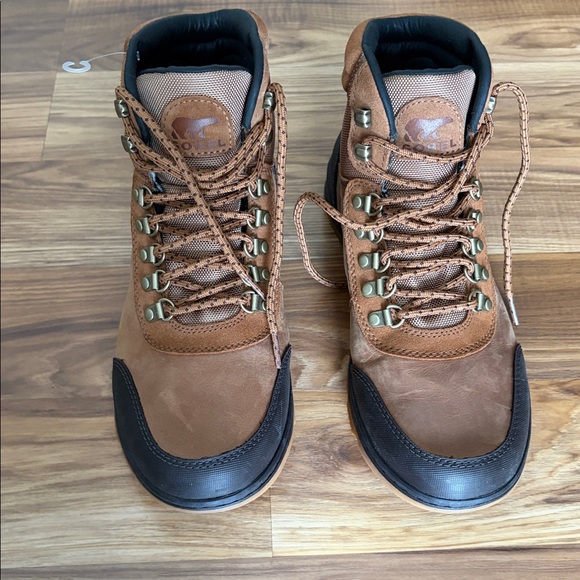Sorel Other - Sorel Men’s  Ankeny ll NWOT Men's Tan and Black Lace-Up hiking Boots